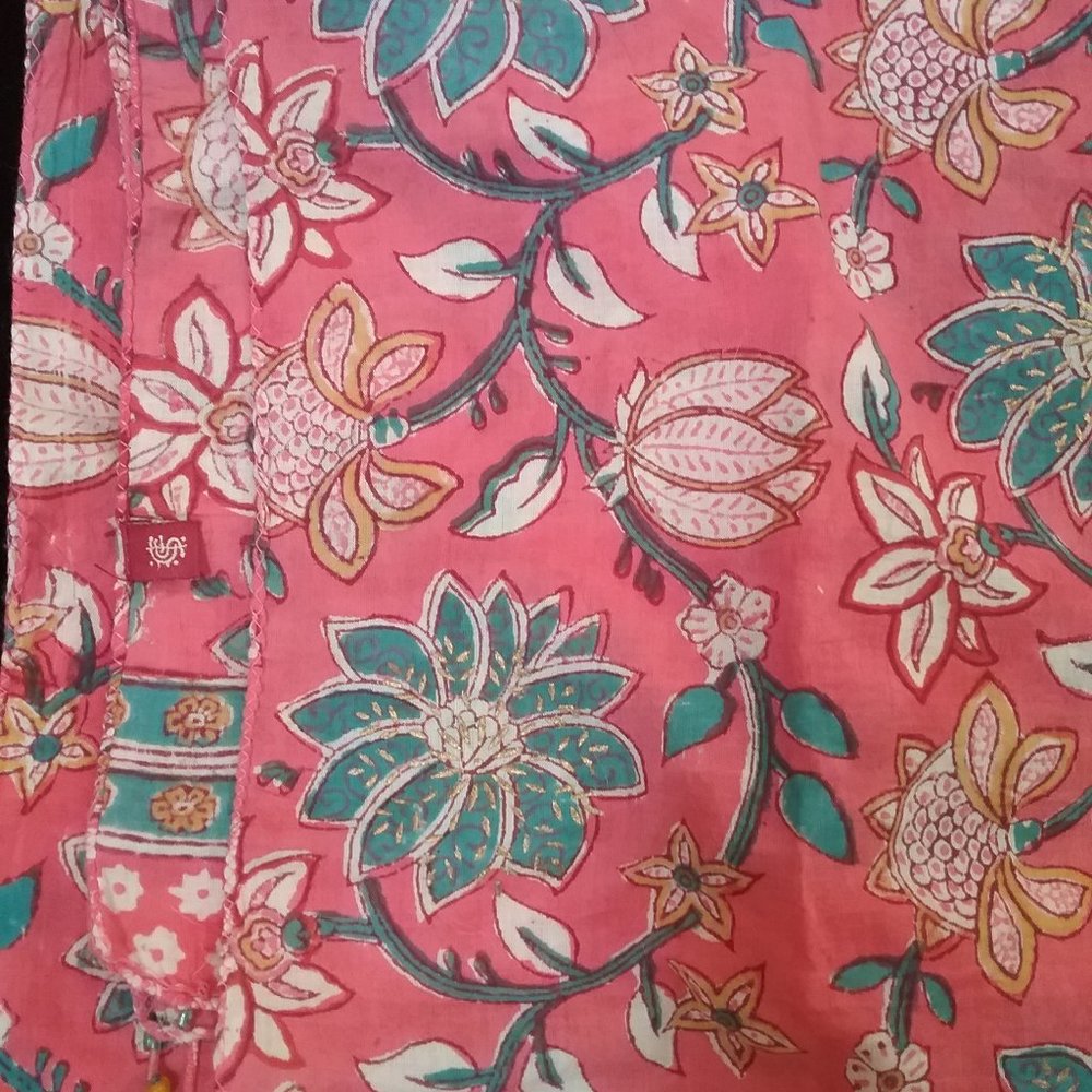 Like New ANOHKI Scarf with Beads